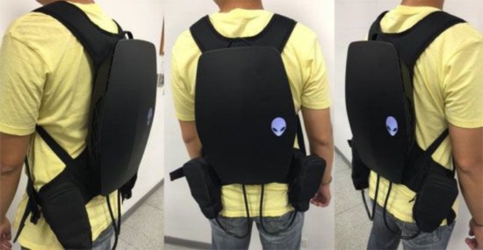 В Alienware работают над новым VR-рюкзаком