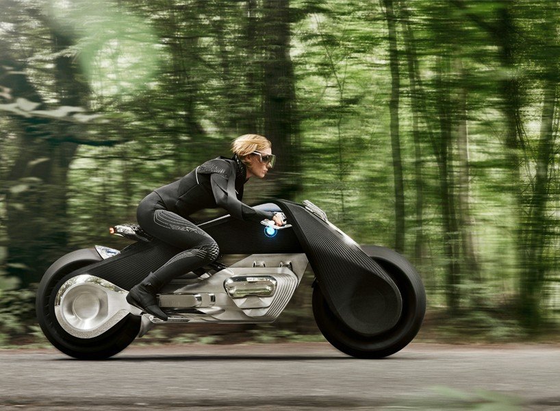 Новый концепт мотоцикла BMW с AR очками