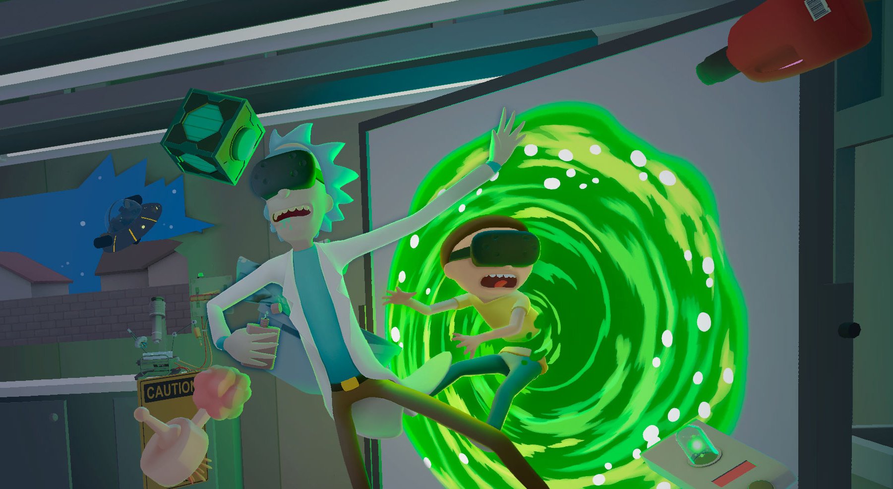 Состоялся релиз игры Rick and Morty: Virtual Rick-Ality для Vive и Rift