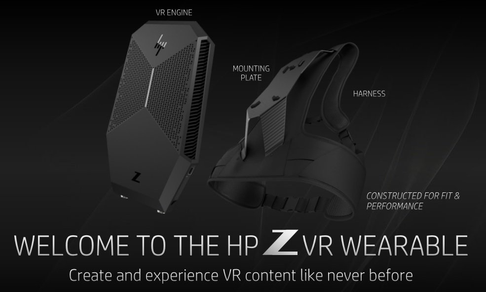 Рюкзак виртуальной реальности от HP