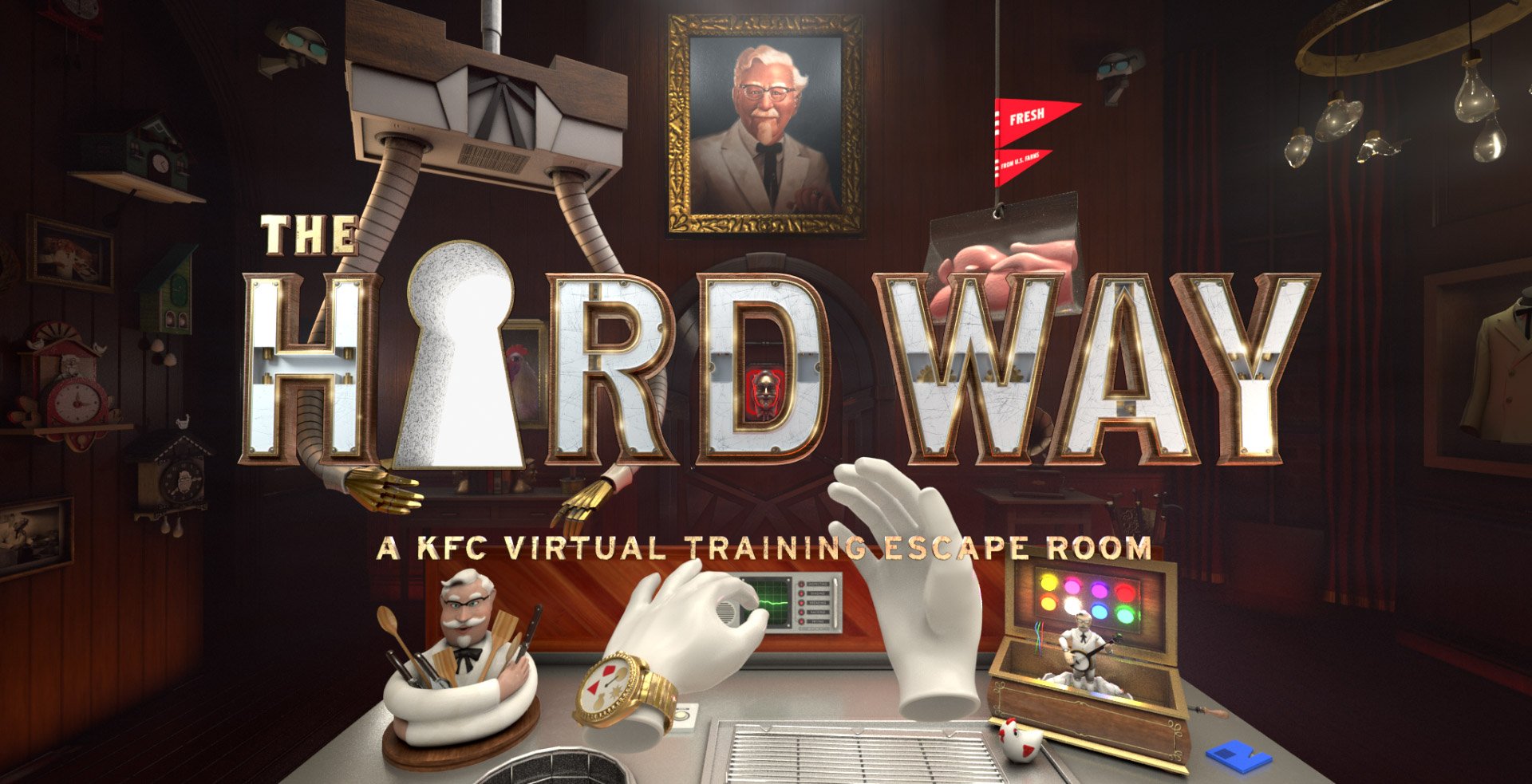 VR-симулятор для обучения сотрудников KFC