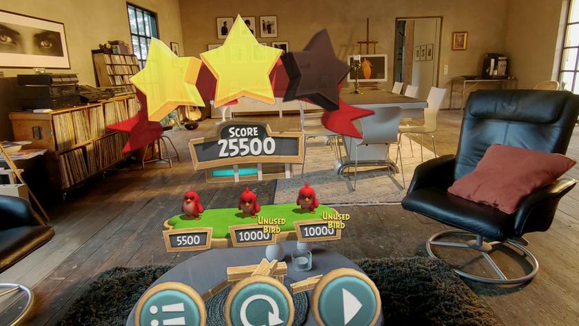 Экслюзивное издание Angry Birds для Magic Leap One