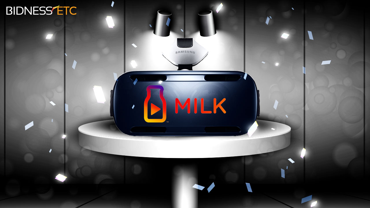 Milk VR от Samsung или виртуальная реальность без гарнитуры