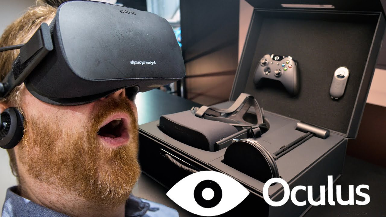 Анбоксинг Oculus Rift