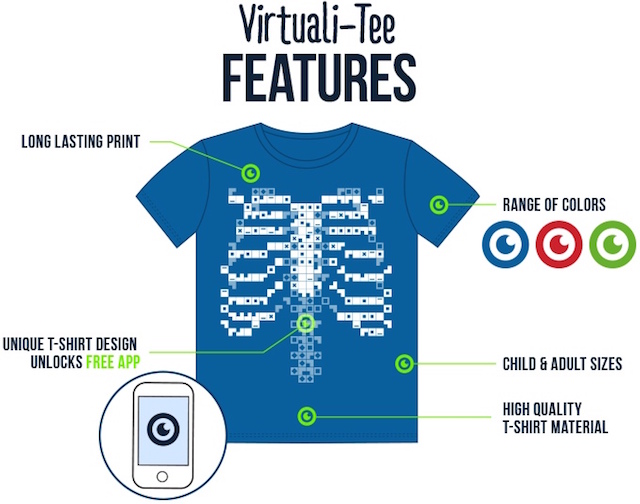Virtuali-Tee - первая футболка виртуальной реальности