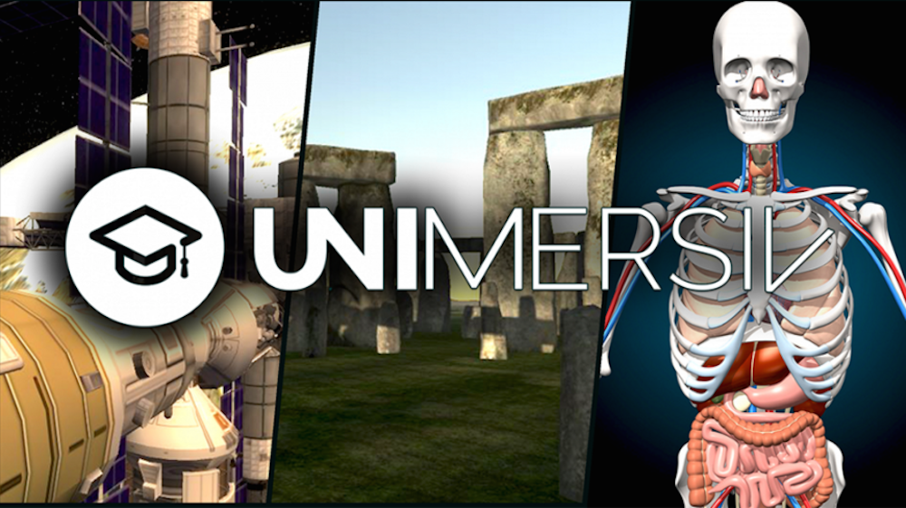 Unimersiv - образовательное приложение для виртуальной реальности