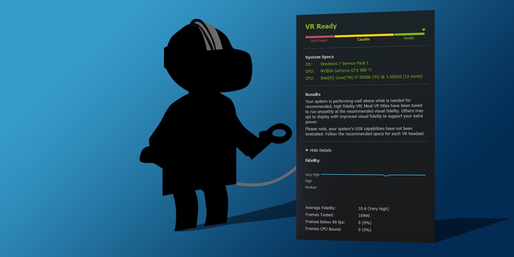 Обновление бета-версии SteamVR позволит Вам входить в VR, не касаясь компьютера