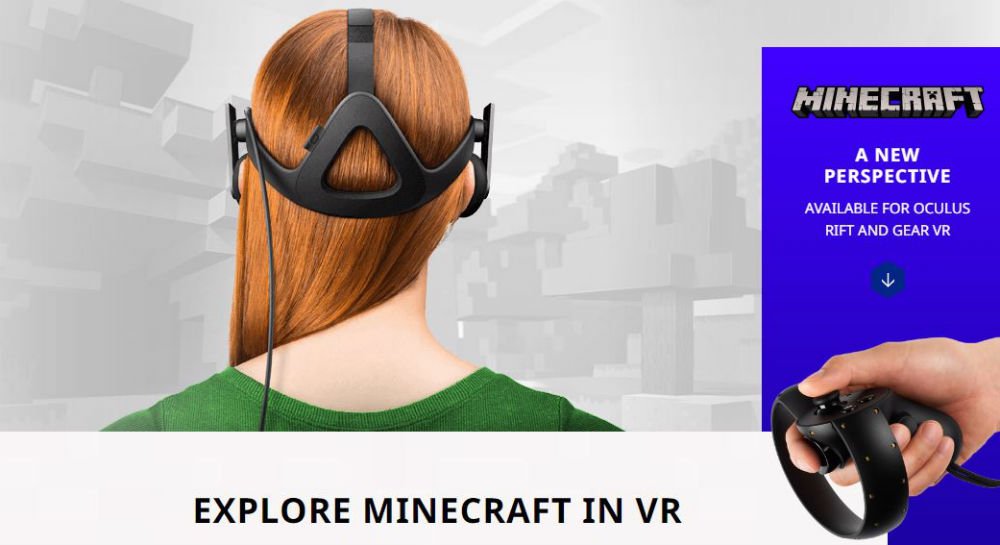 Minecraft выходит на Oculus Rift в августе