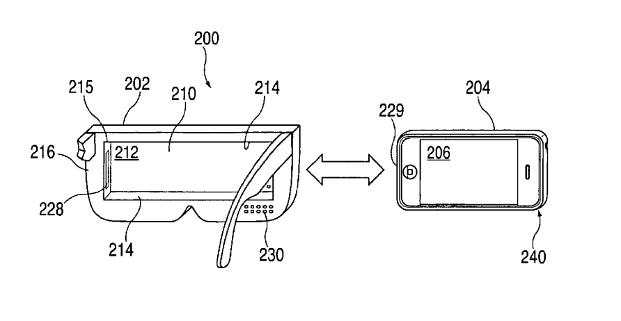 Apple запатентовала беспроводной VR шлем для iPhone