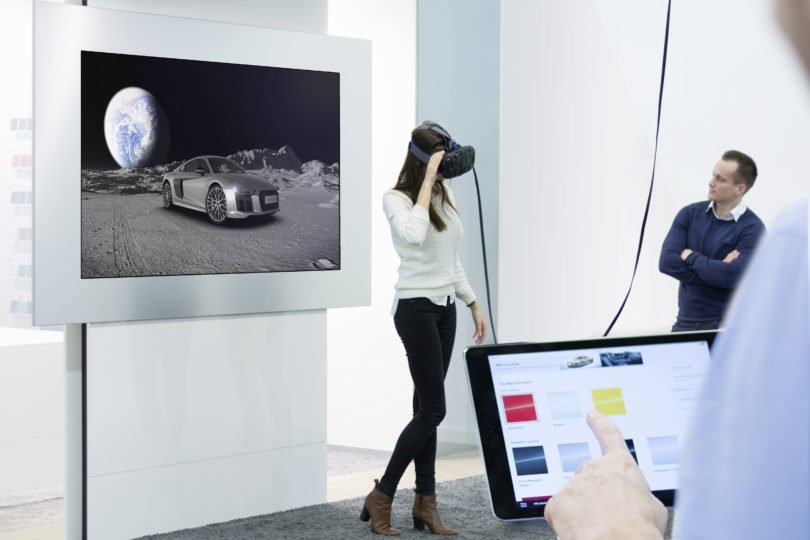 Скоро дилеры Audi будут продавать авто в виртуальной реальности