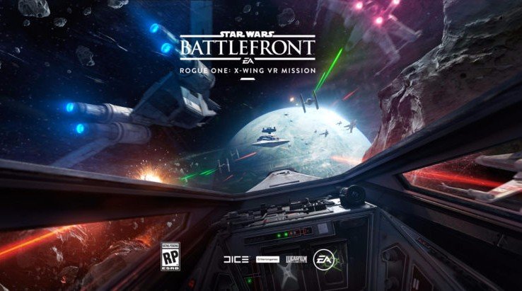 Первый взгляд на геймплей Star Wars Battlefront X-Wing VR Mission на PSVR