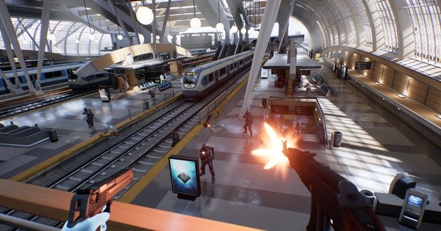 Вышла бесплатная демо-версия Bullet Train для Oculus Touch