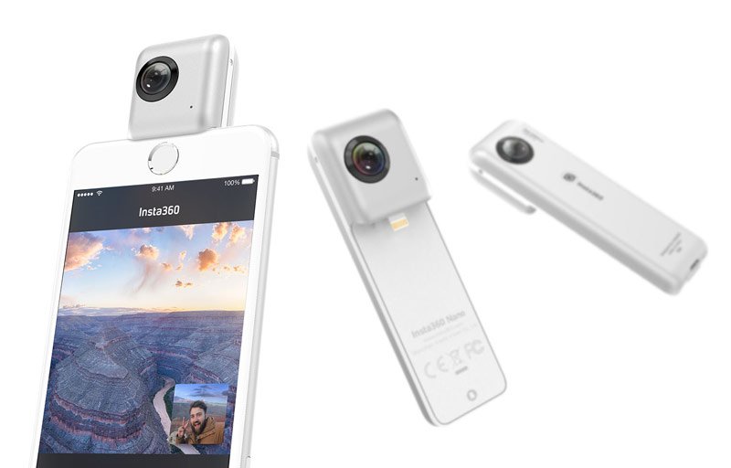 Камера Insta360 Nano может транслировать видео в Twitter и Periscope