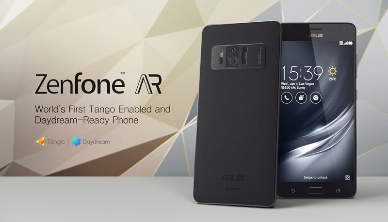 ASUS Zenfone AR: смартфон с 8 ГБ оперативной памяти